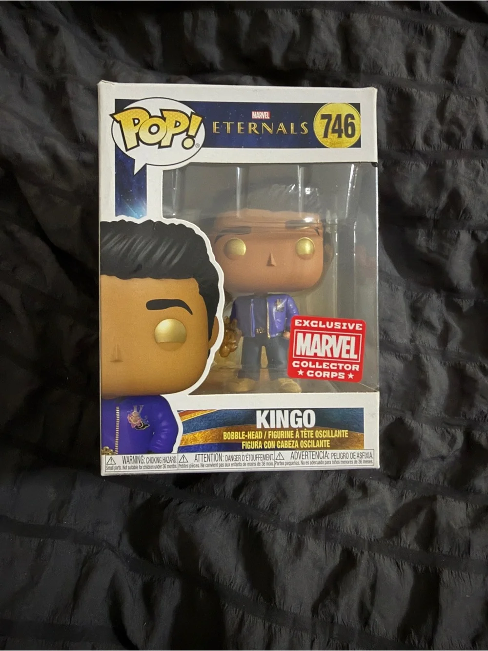 Funko Pop! Marvel Eternals Kingo #746 Collector Corps Exclusive